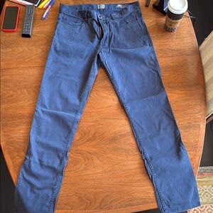 Faherty Men's Deep Blue Slim Jeans